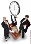 Les Castors with clock.jpg