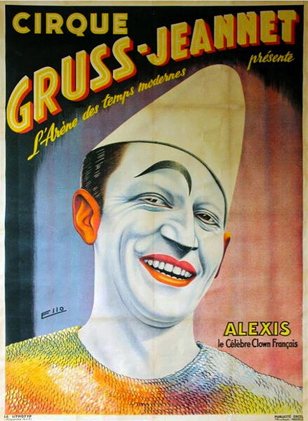File:Alexis Gruss Sr - Clown.jpg